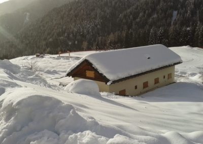Valle innevata